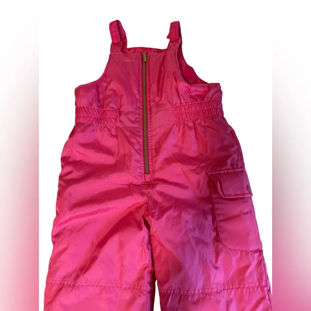 Carter’s Girls Pink Winter Coat & Snow Pants Set Size 5-6 Water-Resistant NWOT